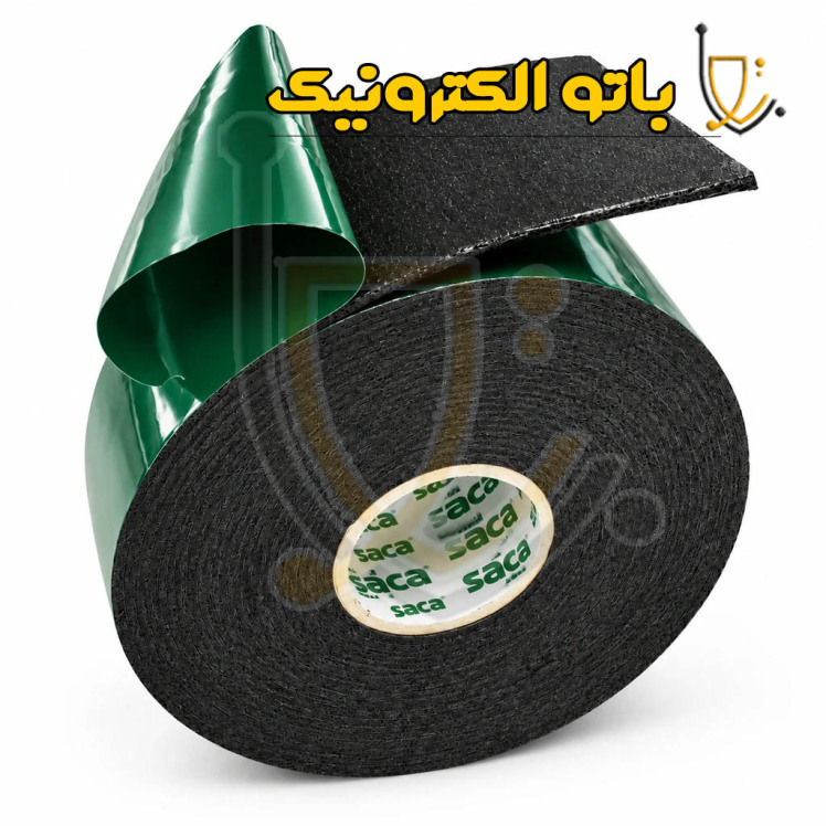 چسب دوطرفه فوم‌دار ۵ سانت – چسب فومی ضخیم و مقاوم برای نصب‌های محکم | باتوالکترونیک