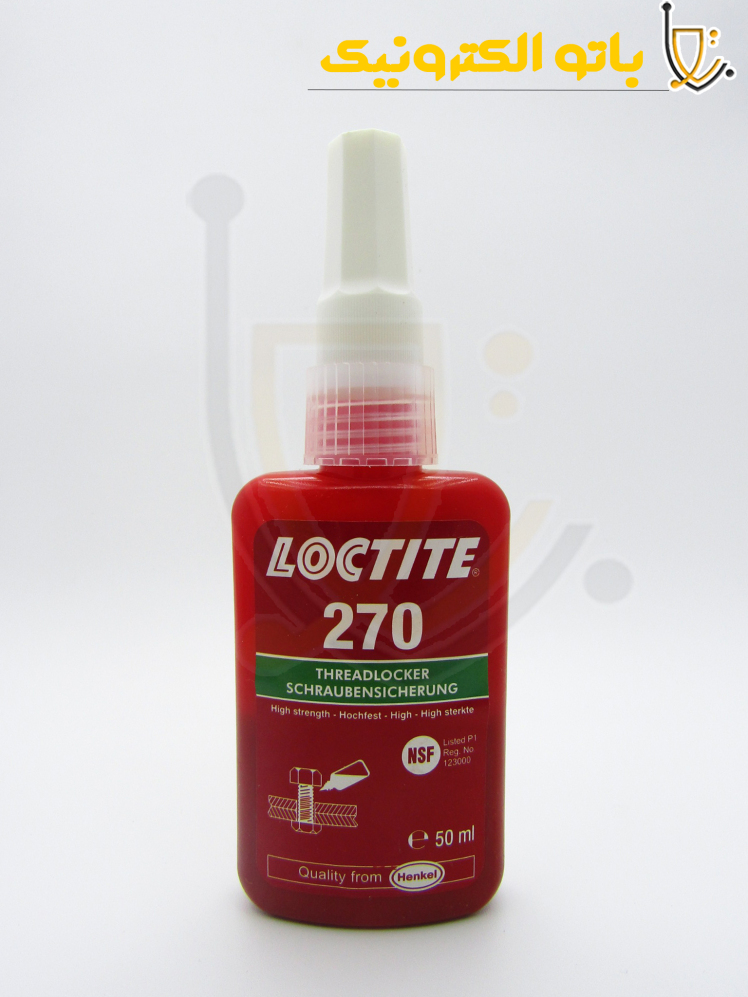 چسب لاکتای مدل 270 یک چسب رزوهگیر صنعتی فوققوی است که مخصوص تثبیت دائمی پیچ و مهرهها طراحی شده است. این محصول با رنگ