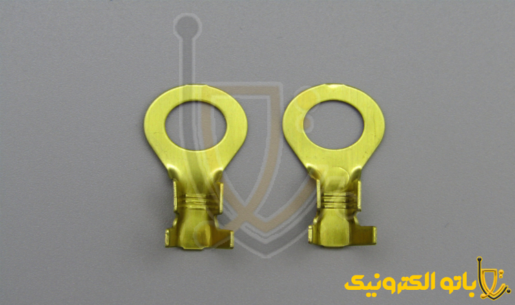 سرسیم برنجی گرد ۸ مهره خور | اتصال مطمئن و مقاوم برق | باتوالکترونیک