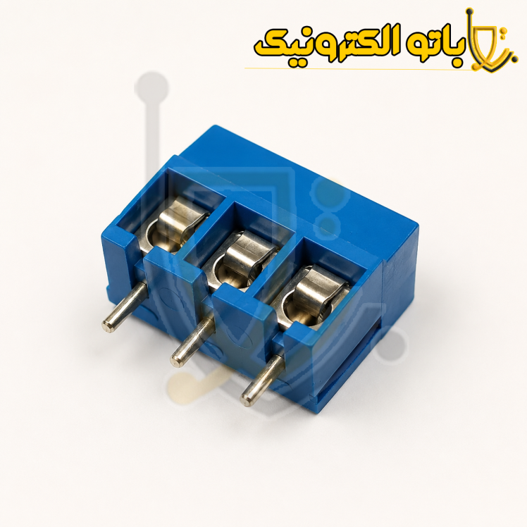 ترمینال فونیکس 300 سه پین (3P) آبی | ترمینال برد گام 5 میلی‌متر
