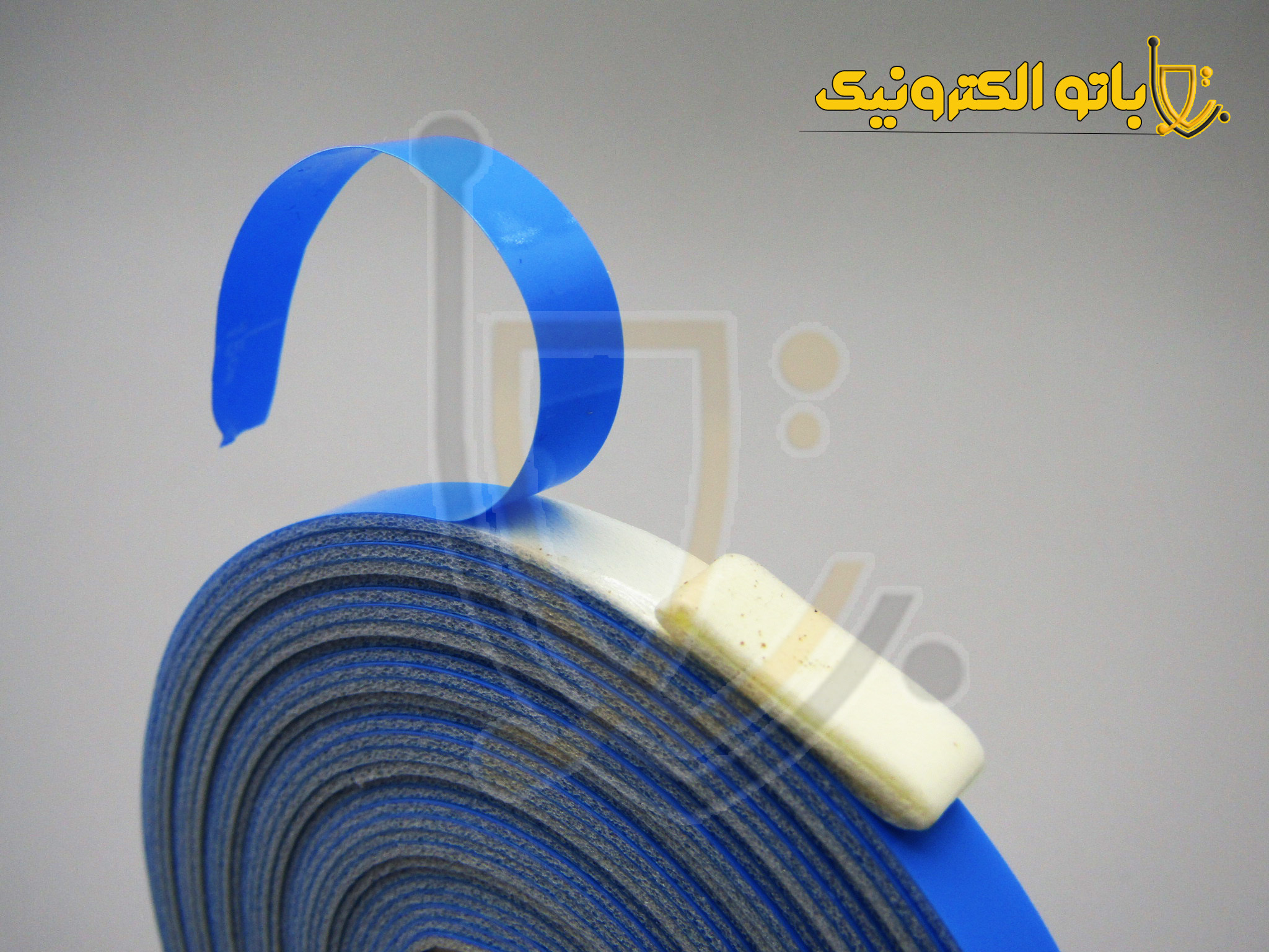  چسب دوطرفه فوم‌دار عرض 5 میلی‌متر (0.5 سانت) | باریک و قوی | باتو الکترونیک 