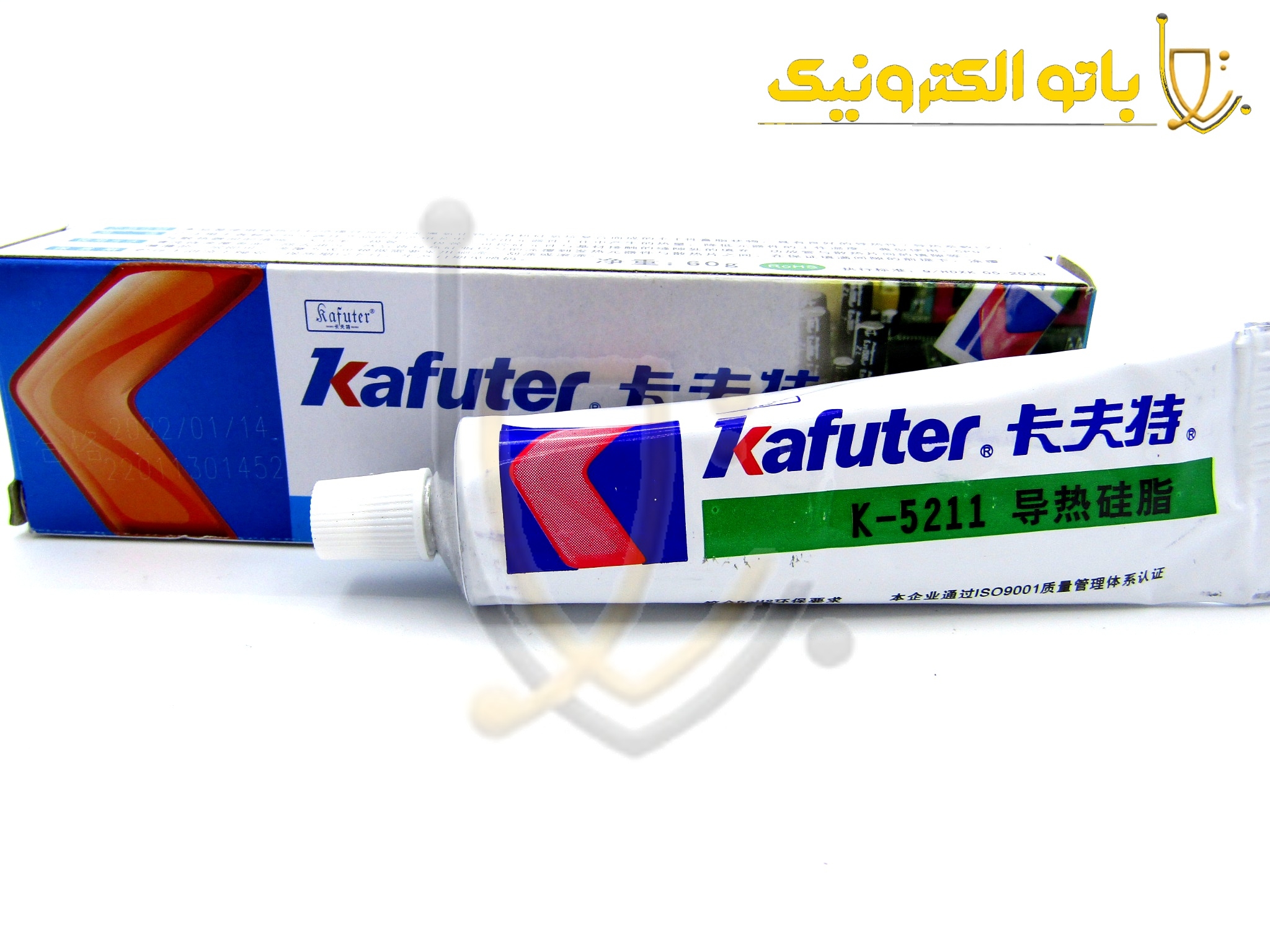  خمیر سیلیکون حرارتی Kafuter K-5211 – خمیر انتقال حرارت تیوپی ظرفیت بالا | باتو الکترونیک 