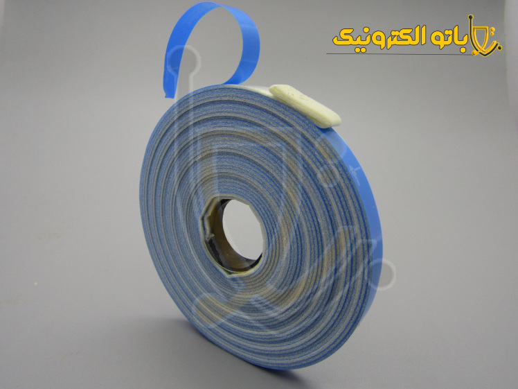 چسب دوطرفه فوم‌دار عرض 5 میلی‌متر (0.5 سانت) | باریک و قوی | باتو الکترونیک