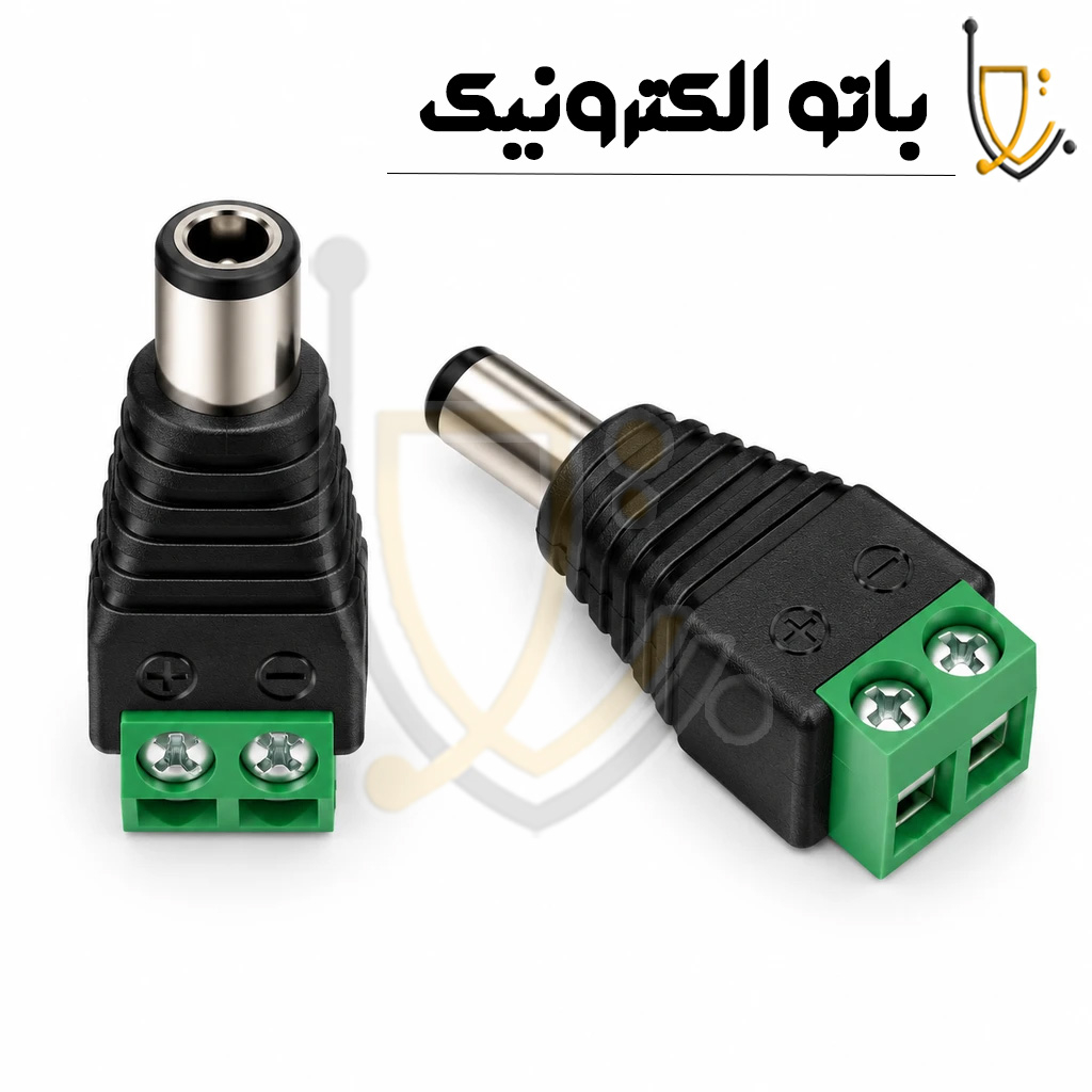  خرید فیش نری آداپتور سیم‌گیر | تبدیل سیم به جک آداپتور بدون لحیم‌کاری 
