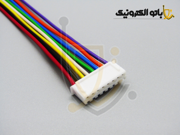 خرید و قیمت کانکتور XH 8 پین سیم‌دار (سوکت دزدگیری ۸ تایی) + مشخصات