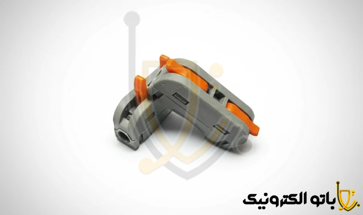 ترمینال فشاری 1 به 1 | ترمینال اهرمی اتصال مستقیم بدون پیچ | باتو الکترونیک